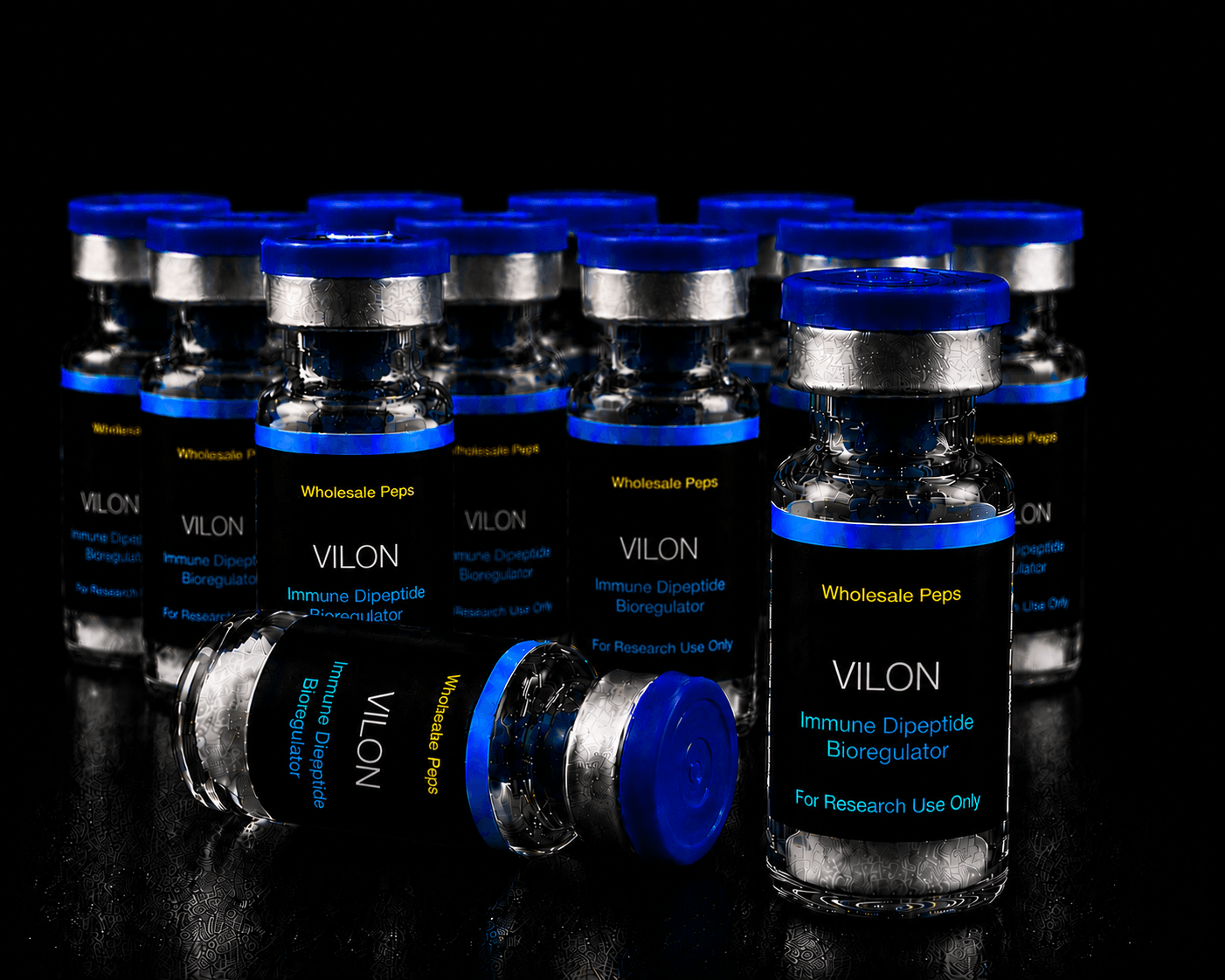 Vilon 20mg research peptide vial — Immune Dipeptide Bioregulator