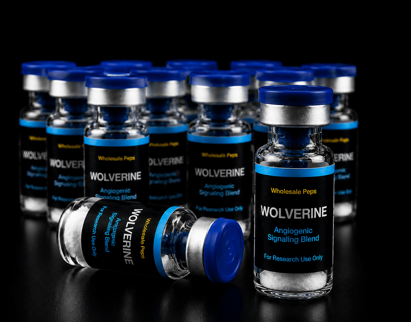 wolverine klow peptide Multi-Peptide Complex (80 mg) – BPC-157 + GHK-Cu + TB-500 + KPV Synergistic peptide stacks | Peptide